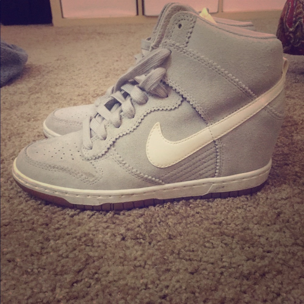 Nike Hi-top Sneaker Wedge Heel